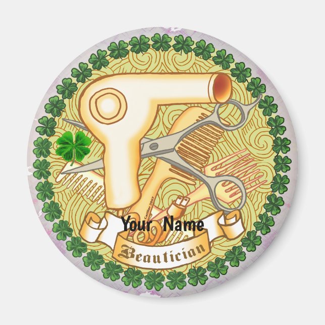 Imán de belleza irlandés (Frente)