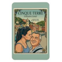 Imán de Beso/Cinque Terre