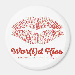 Imán de beso mundial