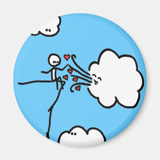 Imán de besos de aire