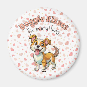 Imán de Besos de Perrito