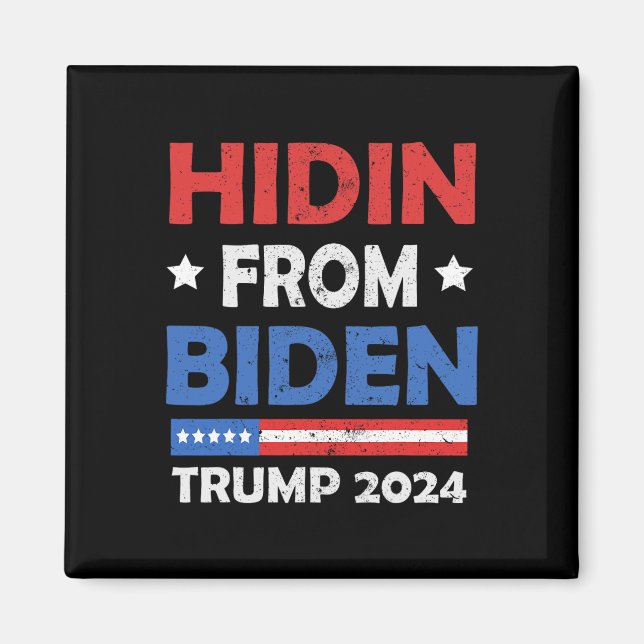 Imán De Biden Trump 2024, una mujer graciosa anti Joe B (Frente)