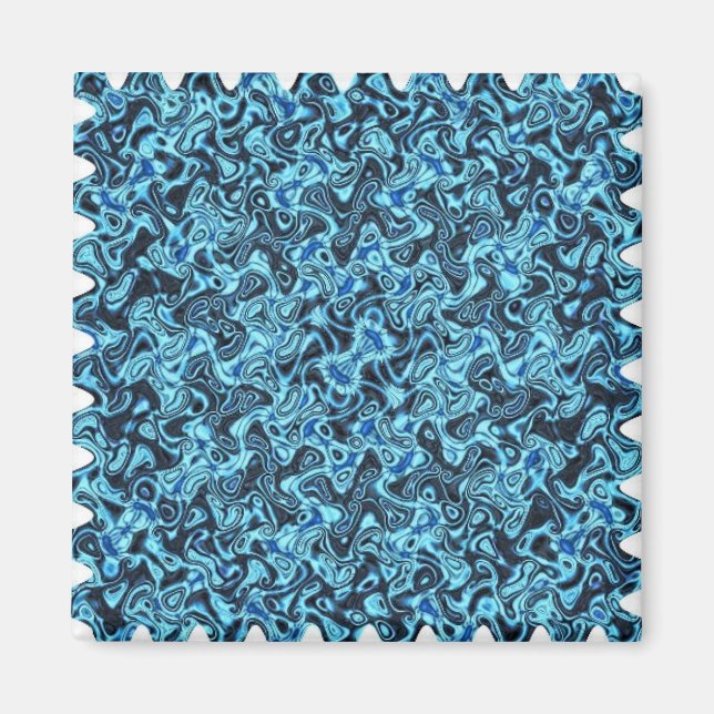 imán de biología abstracta (Frente)