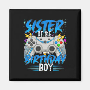 Imán De Birthday Boy Video Game Birthday Gamer Boys