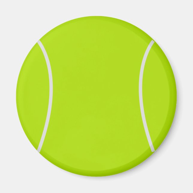 imán de bola de tenis (Frente)