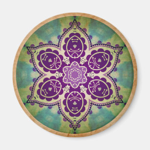 imán de bonito Mandala