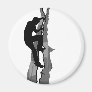 Imán de Bouldering del escalador de roca