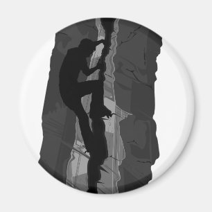 Imán de Bouldering del escalador de roca