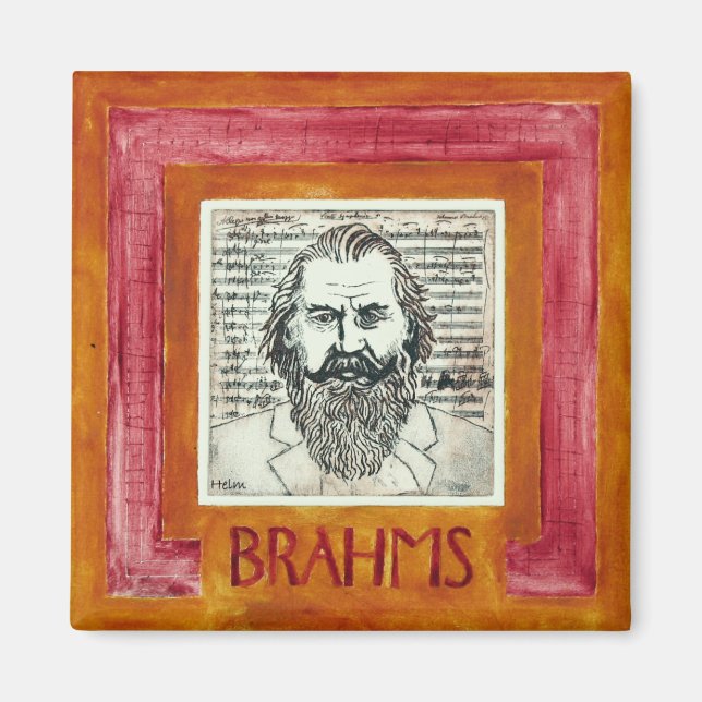 Imán de Brahms (Frente)
