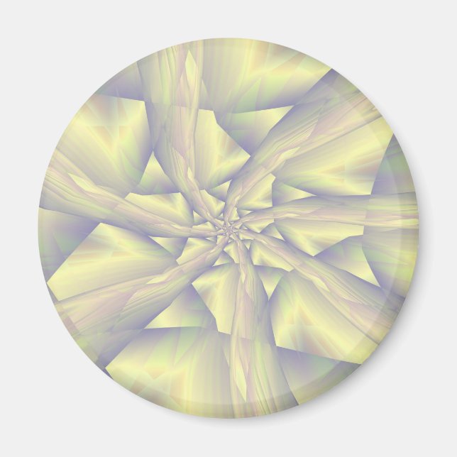 Imán de brazos espirales de Pastel (Frente)