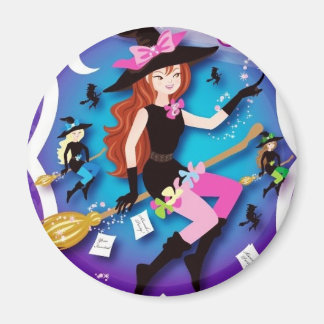 imán de brujas volador