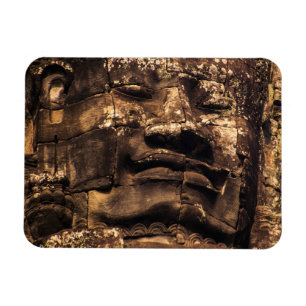 Imán de Buddha Totem Angkor Wat - Rectángulo Redon