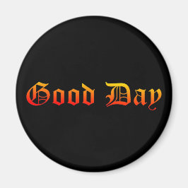 Imán de buen día