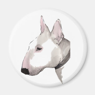 imán de bull terrier del inglés