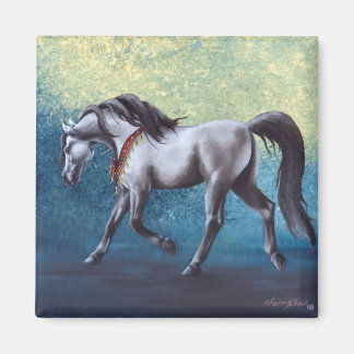 Imán de caballo árabe intemporal