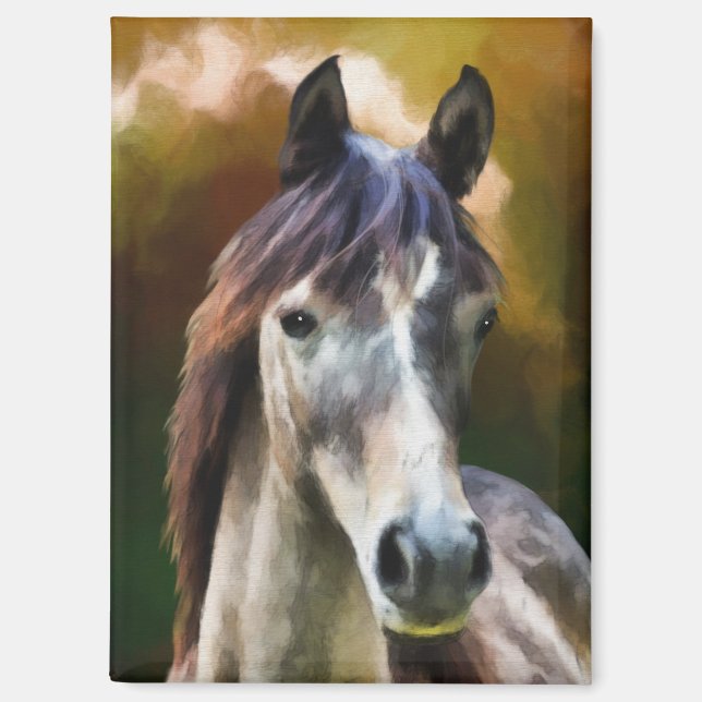 imán de caballo de chocolate (Anverso)