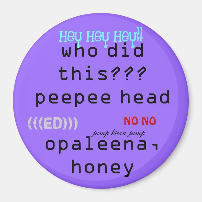 imán de cachorro de pelto (Frente)