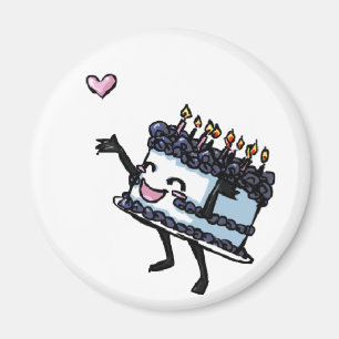 Imán de CakeLove - torta