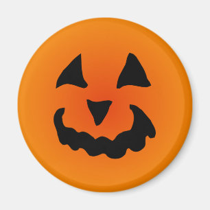 Imán de Calabaza de Halloween