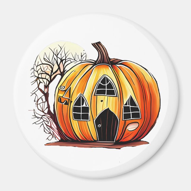 Imán de calabaza espumoso (Frente)