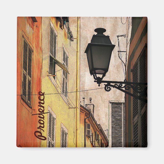 imán de calles de Provenza (Frente)