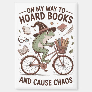 Imán De Camino A Acaparar Libros Y Causar Caos Rana Div