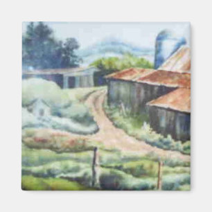 Imán de caminos rurales