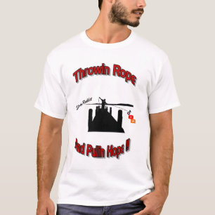 Imán de camiseta para hombres Pesca Tríwin Rope Es