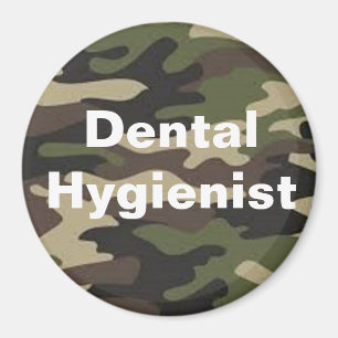 Imán de camo higiénico dental