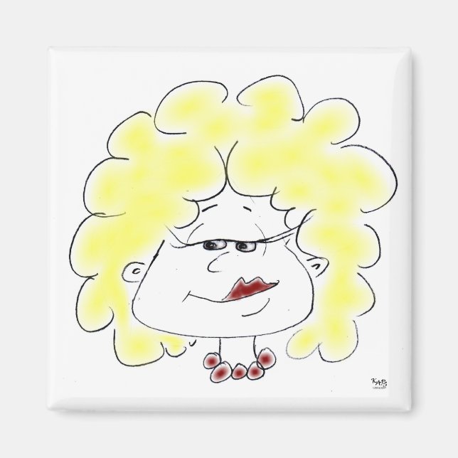 Imán de Cara de Personaje (Frente)