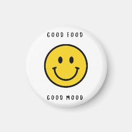 Imán de cara sonriente, imán de cara emoji
