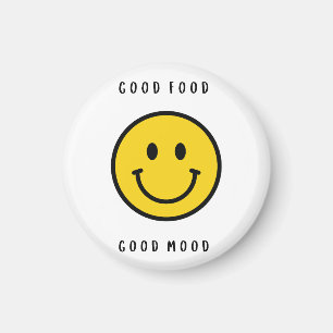 Imán de cara sonriente, imán de cara emoji