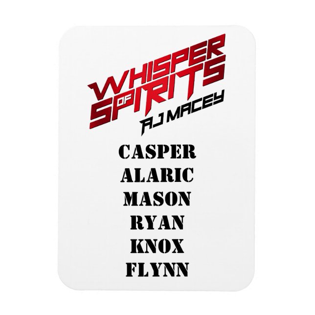 Imán de caracteres de agentes FSID (Vertical)