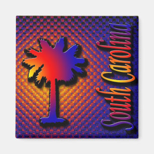 imán de Carolina del Sur del palmetto