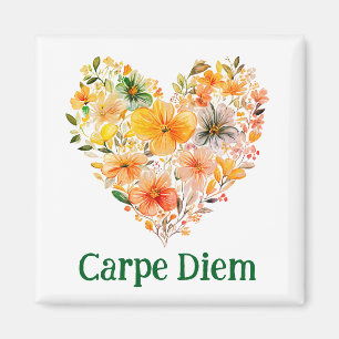 Imán de carpe diem