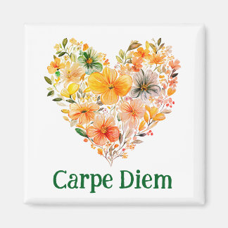 Imán de carpe diem