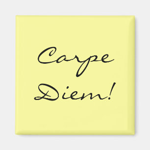 Imán de Carpe Diem