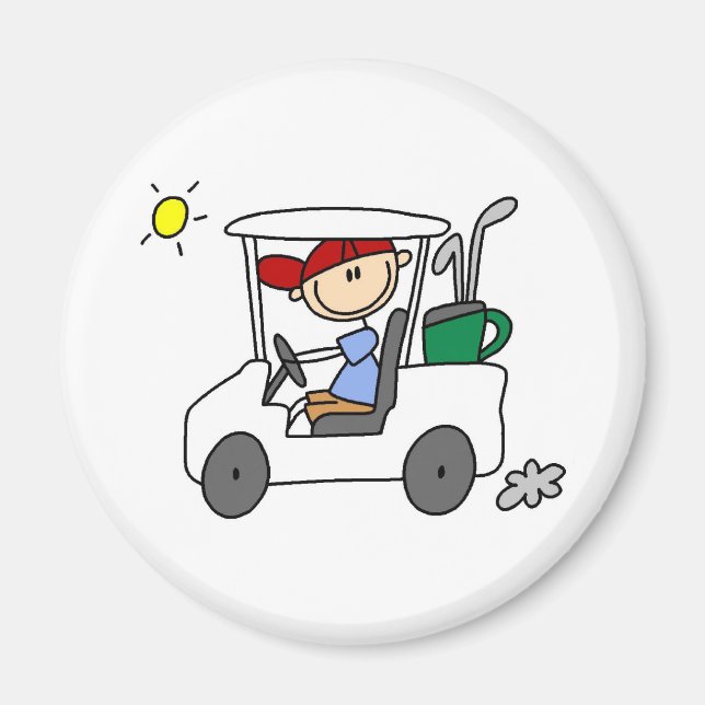 Imán de Carrito de Golf (Frente)