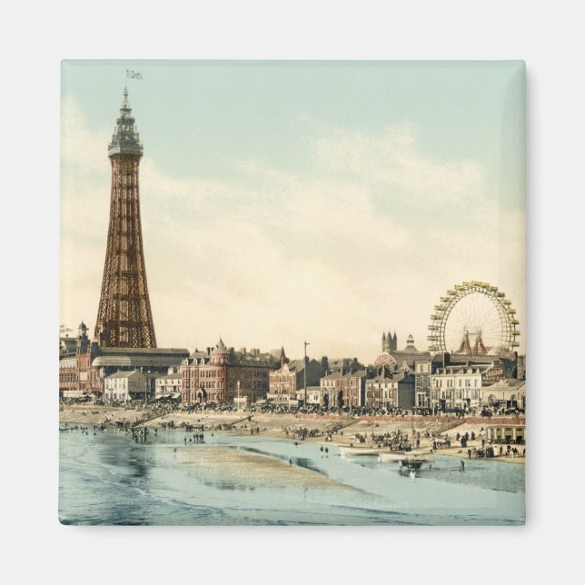 Imán De Central Pier, Blackpool, Inglaterra (Frente)
