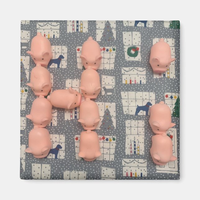 Imán de cerdos (Frente)