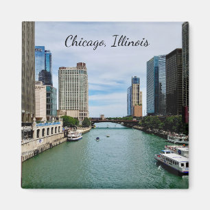 Imán de Chicago Illinois