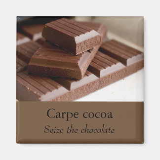 Imán de chocolate