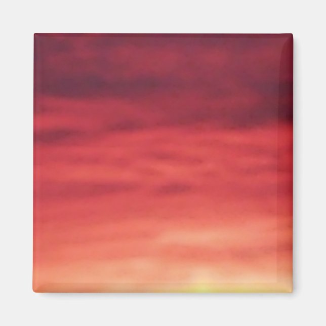 Imán de Cielo Fuego (Frente)