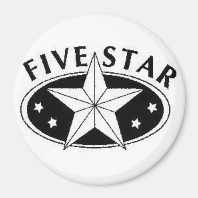 Imán de cinco estrellas (Frente)