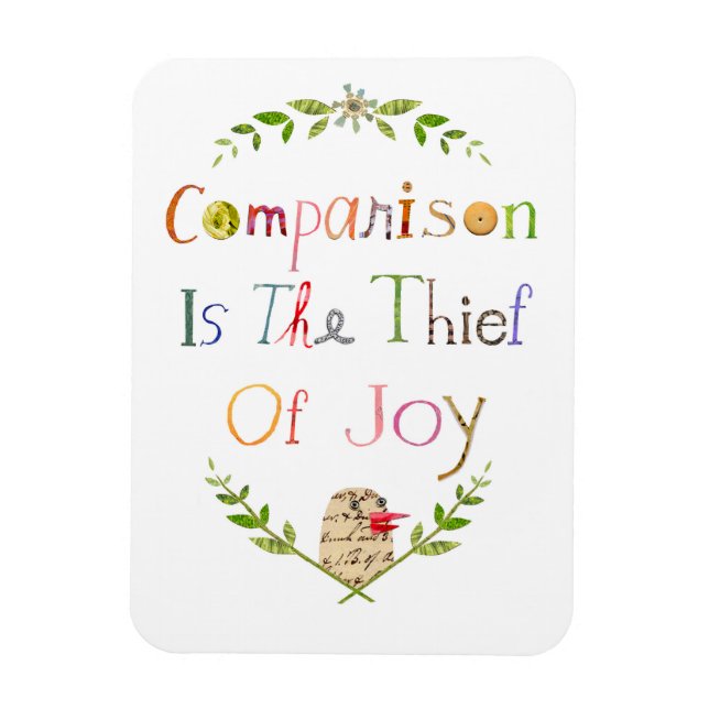 imán de cita inspiradora (Vertical)