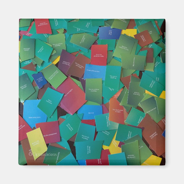 Imán de citas inspiradoras (Frente)