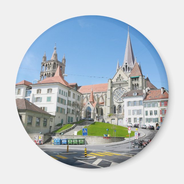 Imán de ciudad de Laussane (Frente)