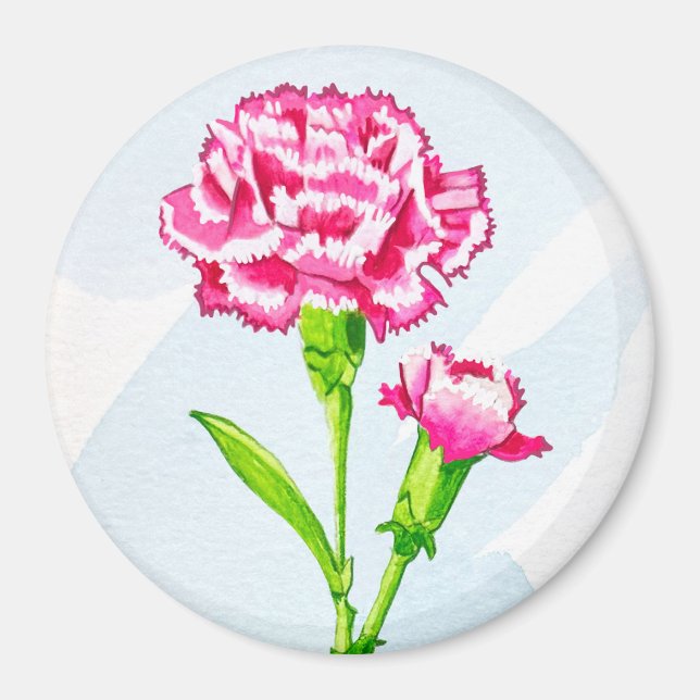 Imán de clavel (Frente)