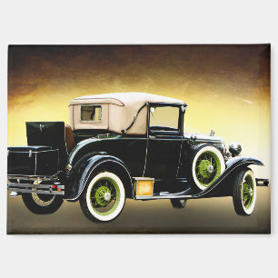 imán de coche antiguo