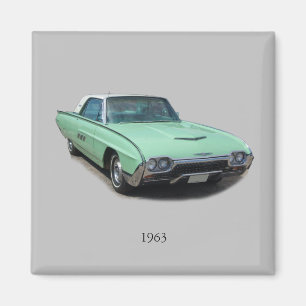 imán de coches clásico de 1963